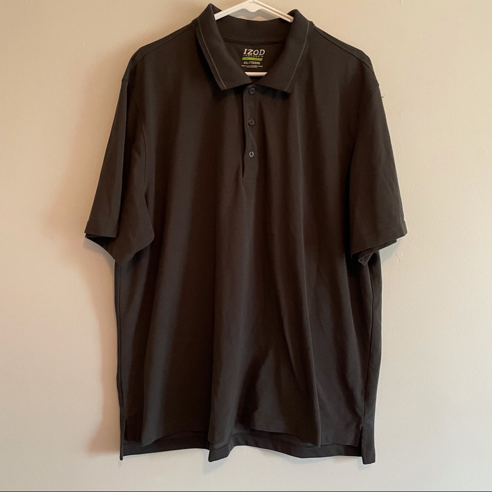 Izod perform x golf polo black